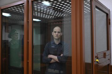 報道の自由連合、ロシアによるWSJ記者の秘密裁判を非難