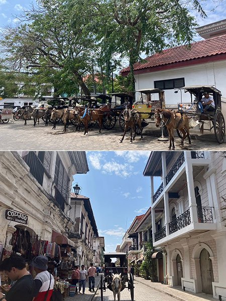 Vigan。スペイン統治時代の趣きがそのまま残っている（写真提供：Reika）