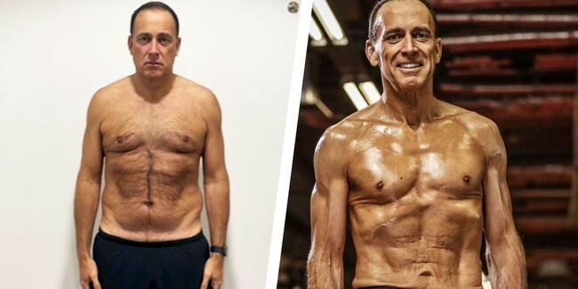 60歳男性が6カ月で18kg減「驚異の肉体改造」、筋トレと食生活のコツは？