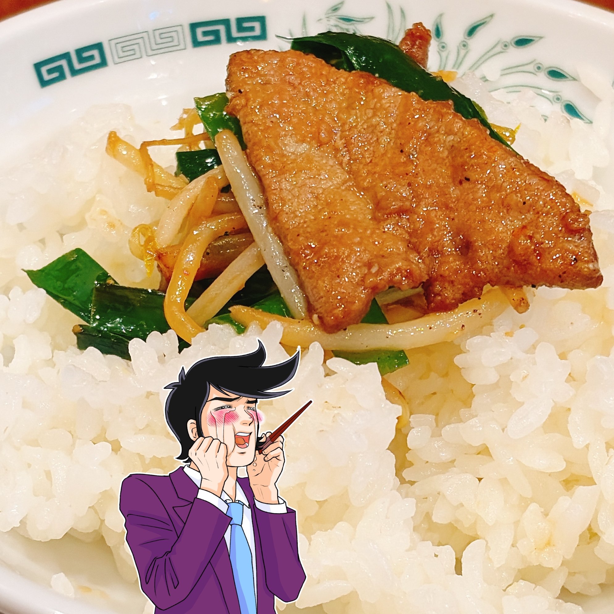 「美味すぎて感動」「毎日食える」日高屋の“てんこ盛り定食”ボリューム凄くて大満足!「めっちゃコスパ良い」