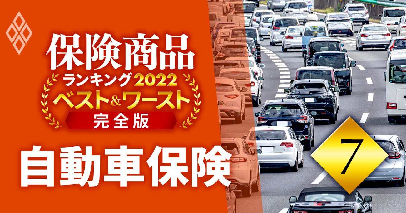 自動車保険ランキング2022！年齢、車種、免責金額別の保険料も徹底比較