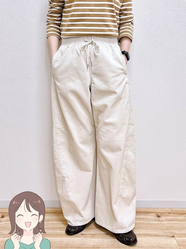 「こりゃ可愛いわ」「色違いも購入したい」GUの“2990円バレルパンツ”買ってから出番が止まらない!「ほぼ毎日はいています」「ウエスト楽ちん最高」《購入レビュー》