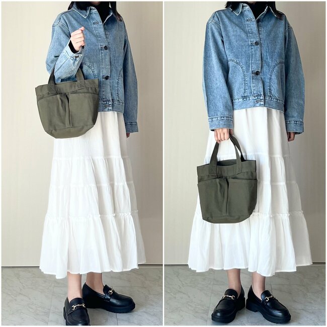 「色違いで揃えたくなる」「即買いしました」無印良品の“おしゃれトートバッグ”想像以上の収納力にビックリ！「価格的にも大満足」