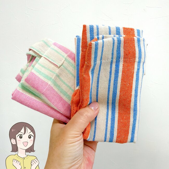 まとめ買いして大正解…!セリアの「めちゃかわトートバッグ」ありそうでなかったデザインに感動した!《購入レビュー》