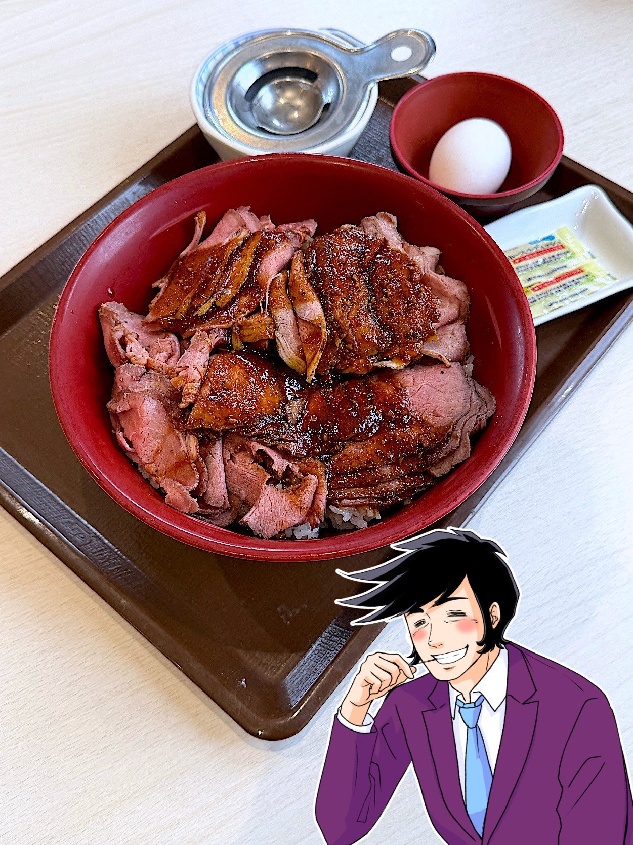 「肉の量3倍はヤバイ！」すき家の“鬼盛りローストビーフ丼”ボリューム凄すぎてビックリした…！「見た目以上に肉多いから幸せ」「売り切れ続出は納得です」