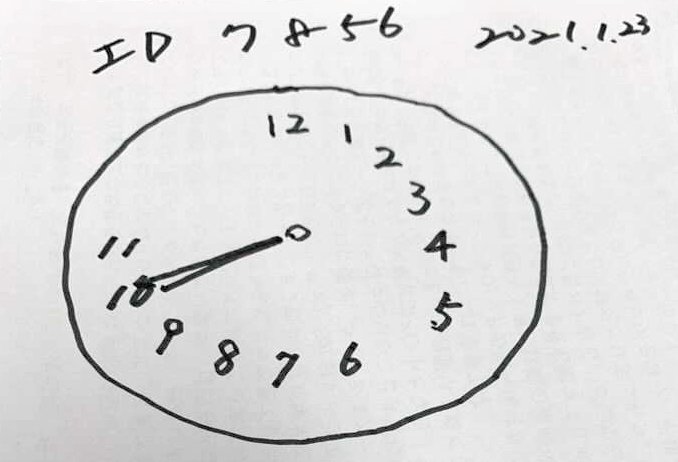 吉田さんの母は、コロナ禍の影響で認知症の症状が進行。「数字に強かった母が、時計を正しく書けなくなってしまったのはショックだった」(吉田さん)