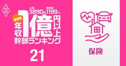 【保険業界10人】1億円以上稼ぐ取締役・実名年収ランキング！損保業界は今年も序列逆転なるか？東京海上、SOMPO、MS＆ADと生保幹部の報酬はいくら？