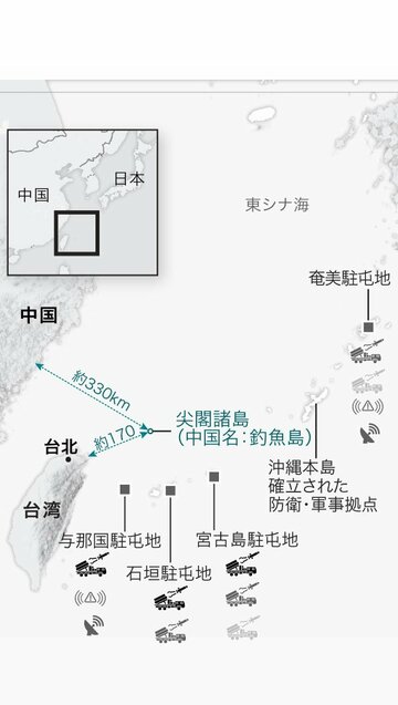 日本で進む南西諸島の要塞化　中国台頭に対抗で
