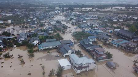 千曲川の決壊で大きな被害が出た長野県