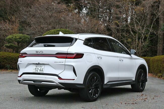 BYDシーライオン6背面