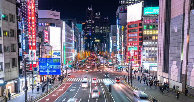 写真:新宿,都市風景