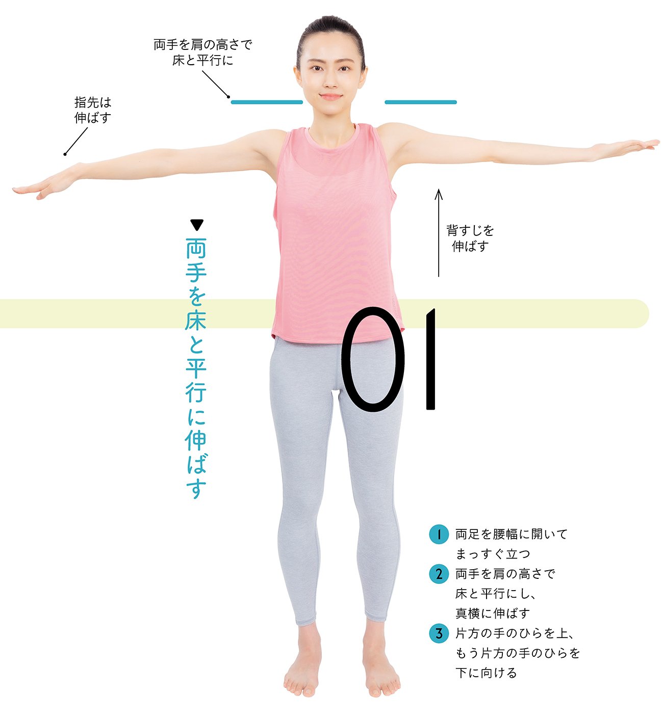 肩関節をカンタンに回す体操です