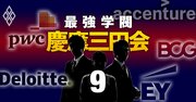 コンサルで慶應閥が急膨張！アクセンチュア、ビッグ4…コンサル「慶早戦」は三田会に軍配!?