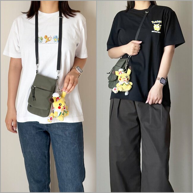 見た目よりたくさん入る！グローバルワークの「めちゃ軽ショルダー」ポケットたくさんで使いやすい！