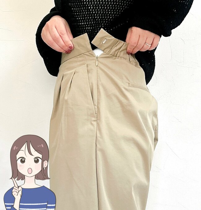 「お腹周りがスッキリ」「全色買う予定です」無印良品の“楽ちんパンツ”どこから見ても美シルエット…！「最高に理想的なパンツ！」