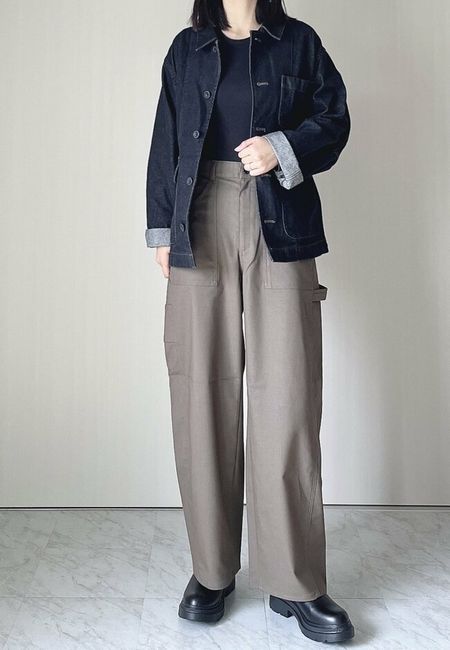 「試着して即決した」GUの“細見えパンツ”脚のラインをまるっとカバーしてくれる!「脚長で美シルエット」「色も素材も形もめちゃくちゃ良い」