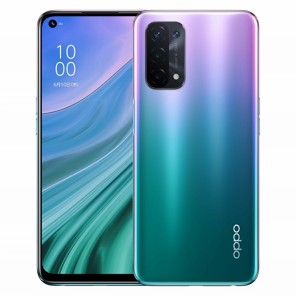 auの5Gエントリースマホで1億800画素相当の写真が撮れる「OPPO A54 5G