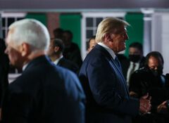 トランプ氏、党大会でバイデン氏の政策批判へ