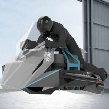 4200万円の空飛ぶバイク「Speeder」が予約開始！