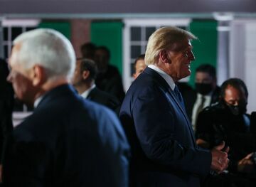 トランプ氏、党大会でバイデン氏の政策批判へ