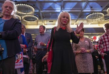 米ジョージア州上院選、決選投票の実施濃厚に