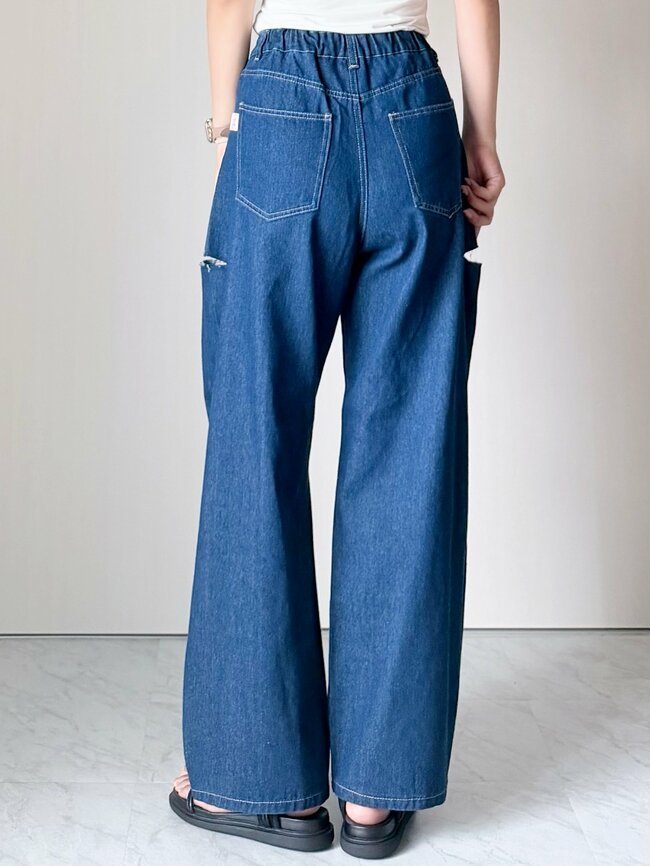 【しまむら】下半身が綺麗に見える！1969円の「脚長ワイドパンツ」ぽわんとしたフォルムがオシャレ！《購入レビュー》