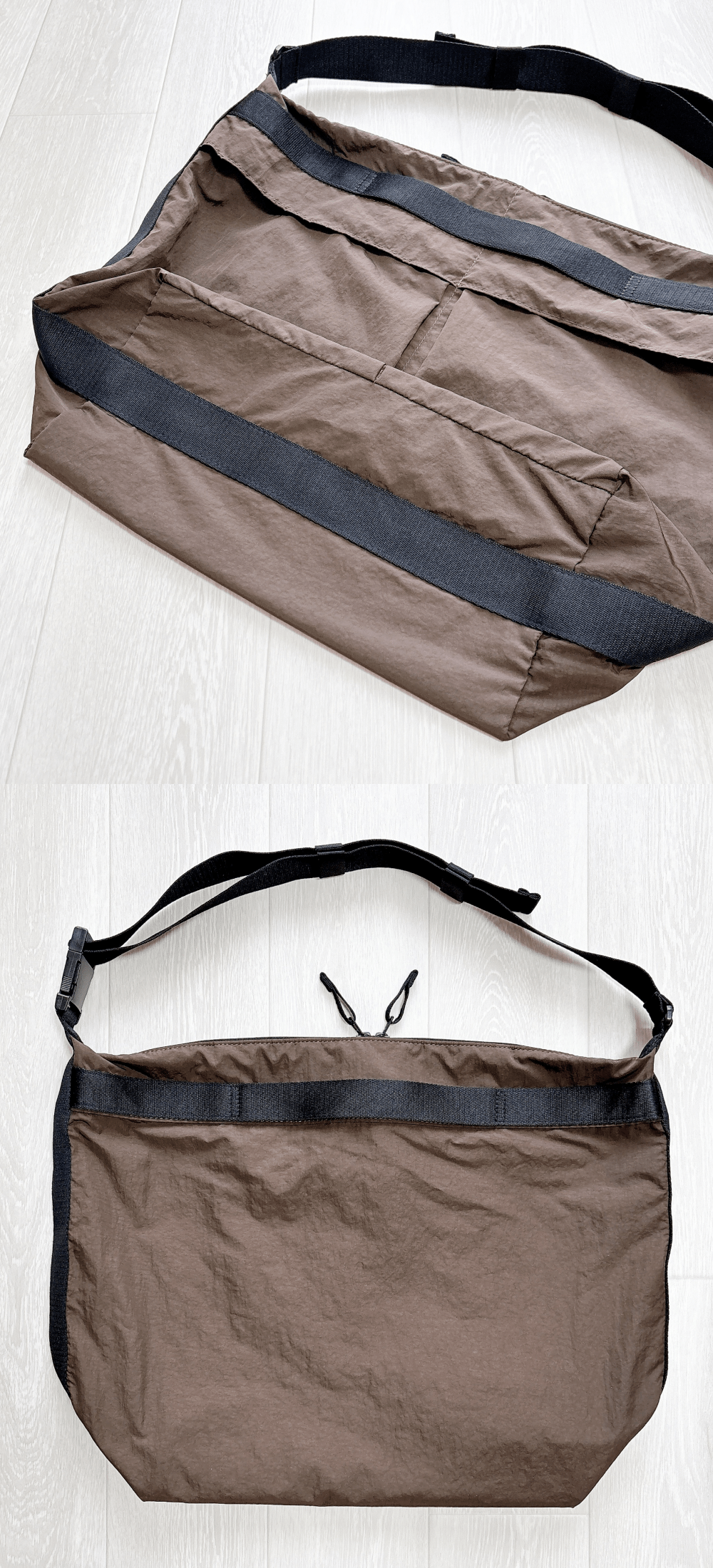 「毎日使っちゃう」「2色買いしました」ユニクロの“大容量ショルダーバッグ”が使い勝手バツグン！「肩にかけているのを忘れるぐらい軽快です」《購入レビュー》