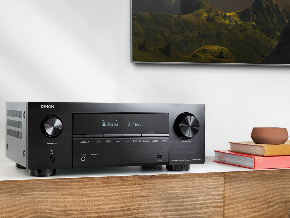 デノン、8Kアップスケール対応で価格10万円切る、新AVアンプ「AVR