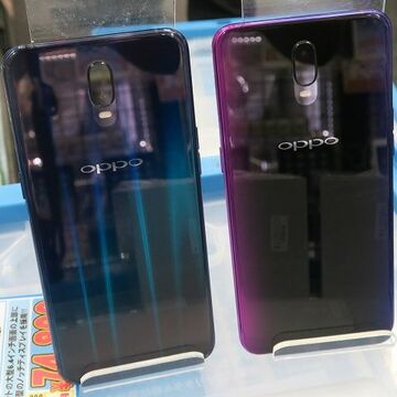 小さな“水滴型”ノッチの6.4型スマホ「OPPO R17」の海外版がアキバに！
