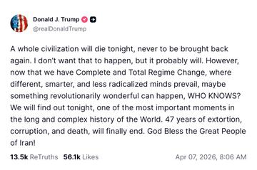 土壇場の米イラン停戦合意、トランプ氏が世界を震撼させた日