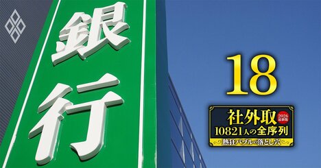 地銀の社外取締役「長期在任」ランキング【実名21人】創業家一族、地元名士、日銀OB…強固なしがらみがはびこるガバナンスの死角