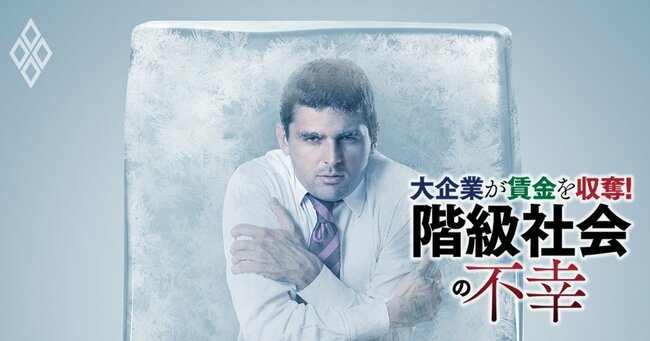 大企業が賃金を収奪！ 「階級社会」の不幸＃2