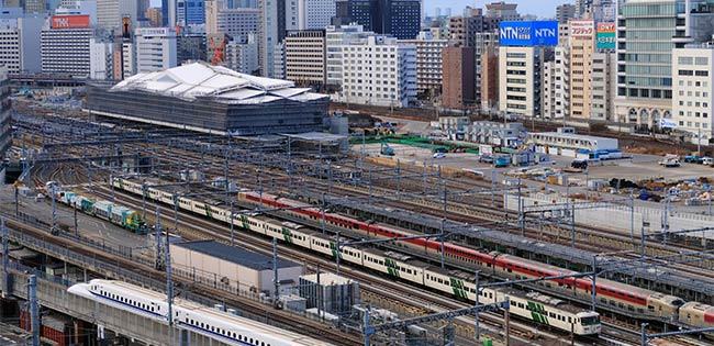 建設中の新駅
