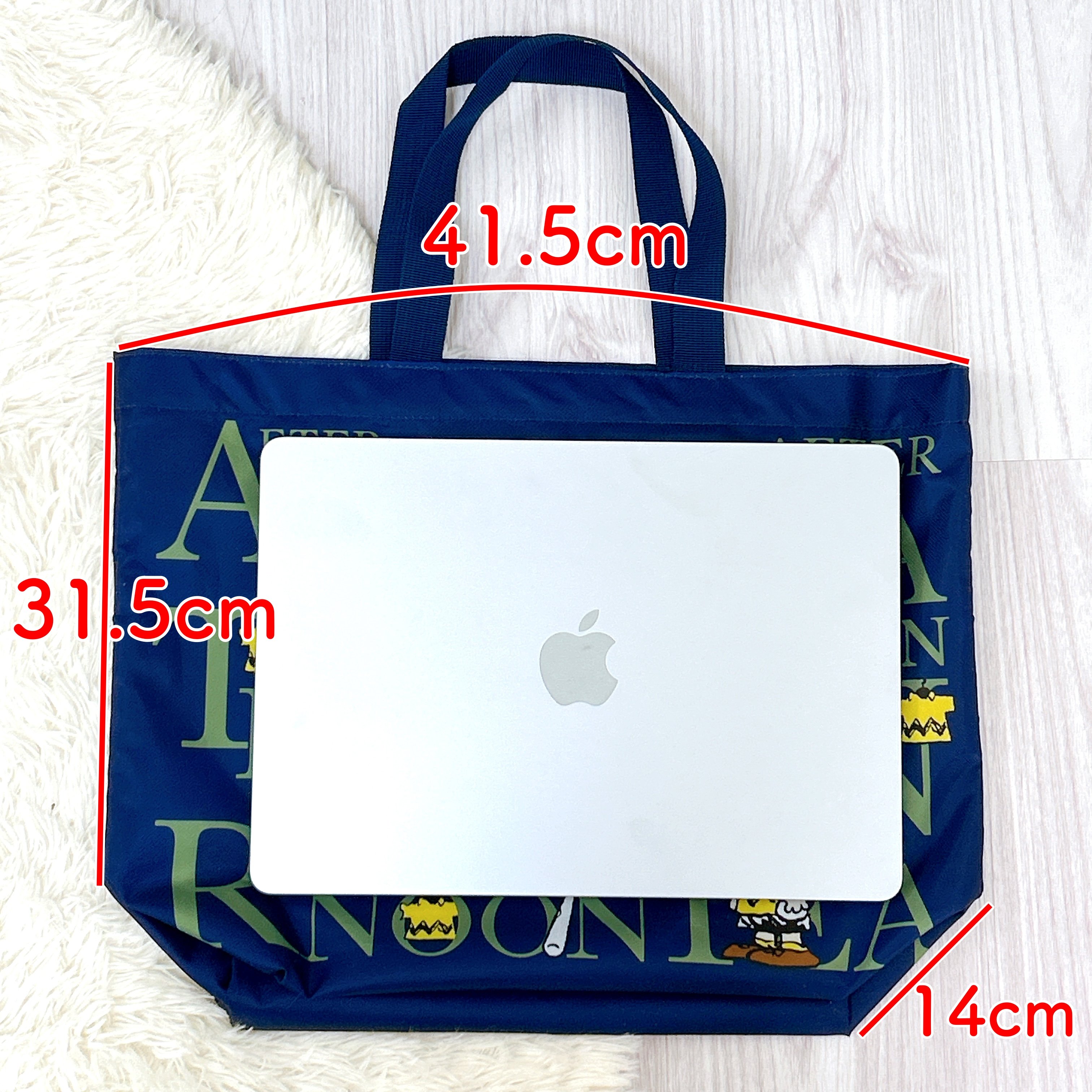 お店で見つけたらラッキー！アフタヌーンティー×スヌーピーの「大容量エコバッグ」オンライン即完売なのも納得のかわいさ！ 