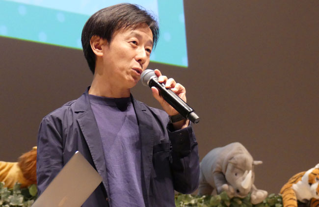 青野慶久氏