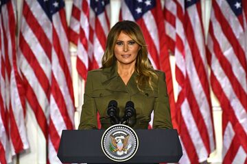 米共和党大会、トランプ大統領夫人らが再選訴え