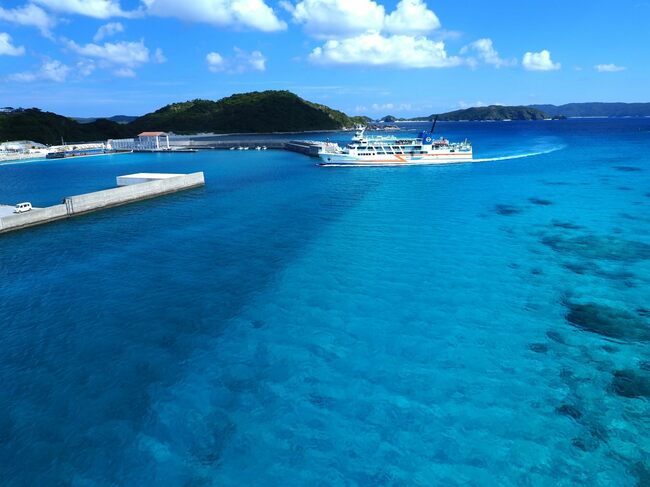 慶良間諸島でもっとものんびりした阿嘉島