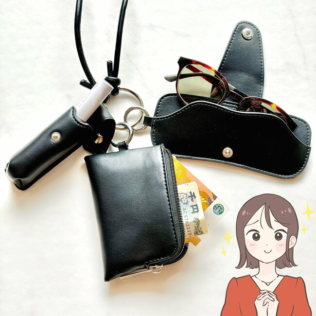 【しまむら】カードや診察券が35枚入った！ミニ財布になる「高見えショルダー」荷物が迷子になりにくい！《購入レビュー》