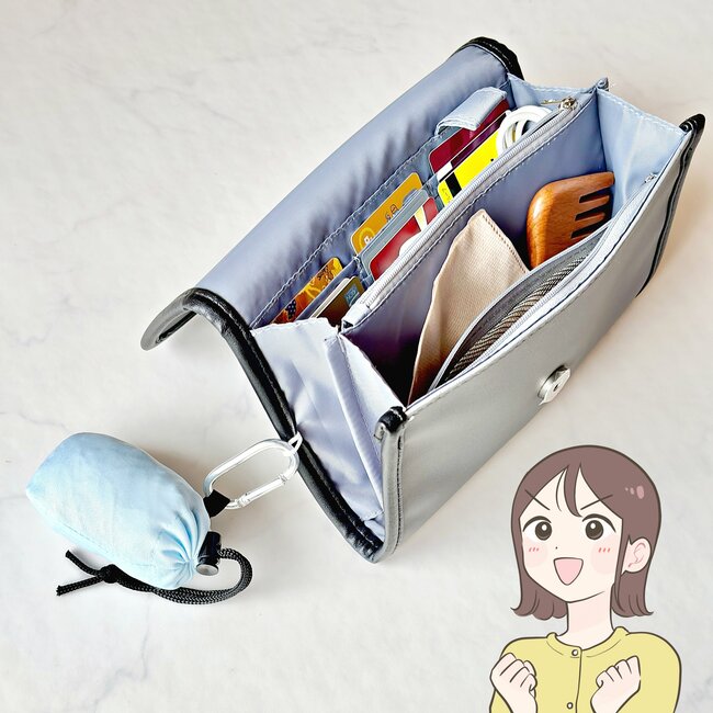 【しまむら】カードや診察券が45枚入った！1089円の「スヌーピーの収納ポーチ」ポケットたくさんで天才すぎる！《購入レビュー》
