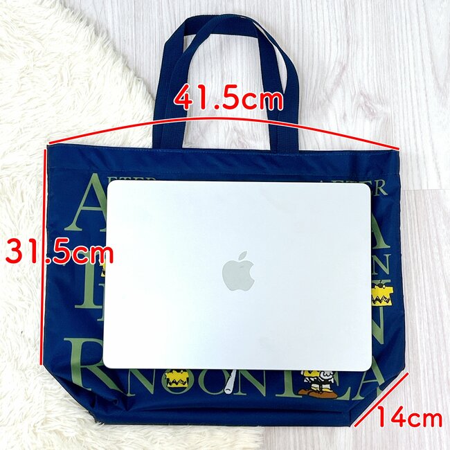 お店で見つけたらラッキー！アフタヌーンティー×スヌーピーの「大容量エコバッグ」オンライン即完売なのも納得のかわいさ！ 