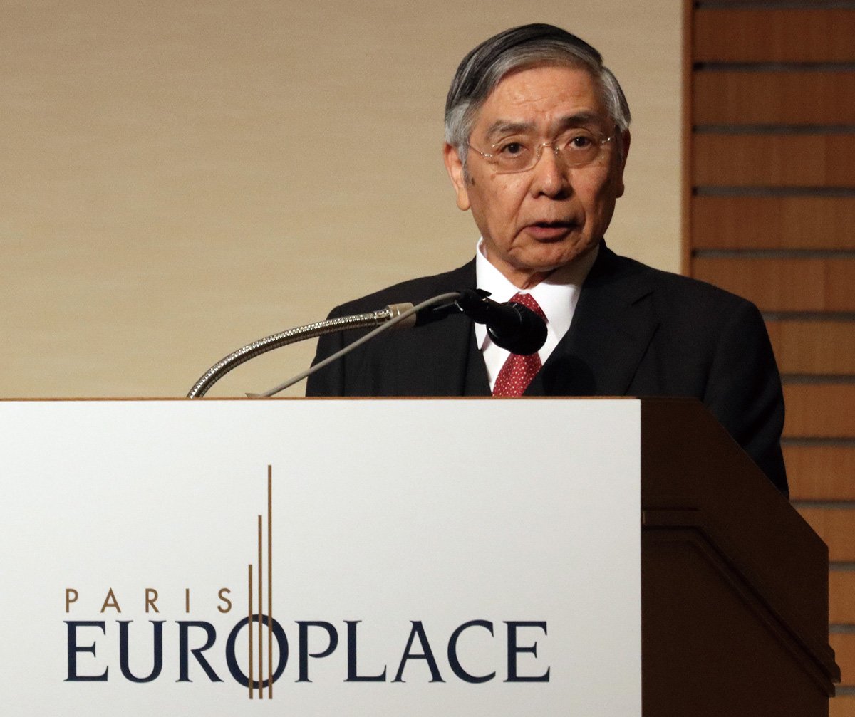 日本銀行の黒田東彦総裁