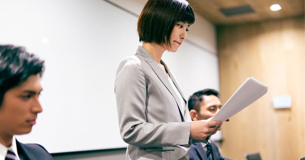 プレゼンで緊張しない方法