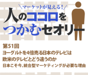ヨーグルトを4倍売る日本のテレビは欧米のテレビとどう違うのか