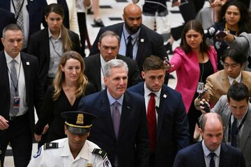 【社説】米下院議長解任、無謀な共和議員たち