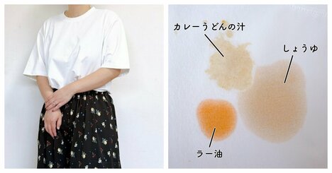 【ワークマン】しょうゆのシミが1度で消えた！980円の「汚れが落ちるTシャツ」の凄すぎる実力《購入レビュー》