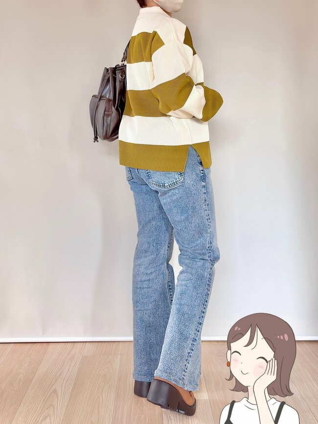 1969円とは思えない可愛さ！しまむらの「ゆったりトップス」抜け感がオシャレだし、二の腕やウエストをカバーできて嬉しい！