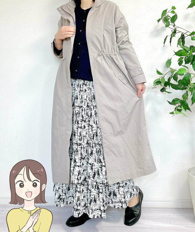 サッと羽織るだけでオシャレ！しまむらの「めちゃ軽アウター」体型カバーできるし、3289円はコスパ良すぎ…！
