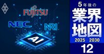 富士通、NEC、NRI…【IT業界の5年後予測】大手は「利益率40％」登場、中小は大淘汰時代に突入!?勝敗を分けるトリガーとは