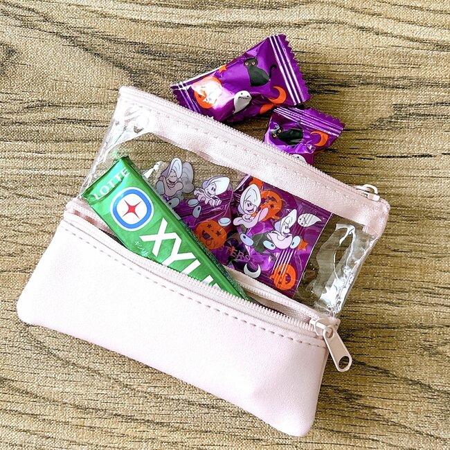 ミニ財布としても使える！セリア×ディズニーの「激かわポーチ」小銭が取り出しやすいし、全種類買って大正解…！
