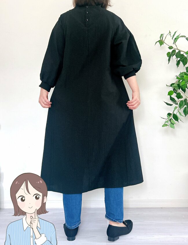 【しまむら】お客さんが次々と手に取ってく…！2420円の「楽ちんワンピース」すぽんと着るだけで大人かわいい！